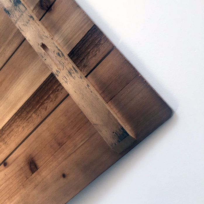 Tablou din lemn work hard stay humble