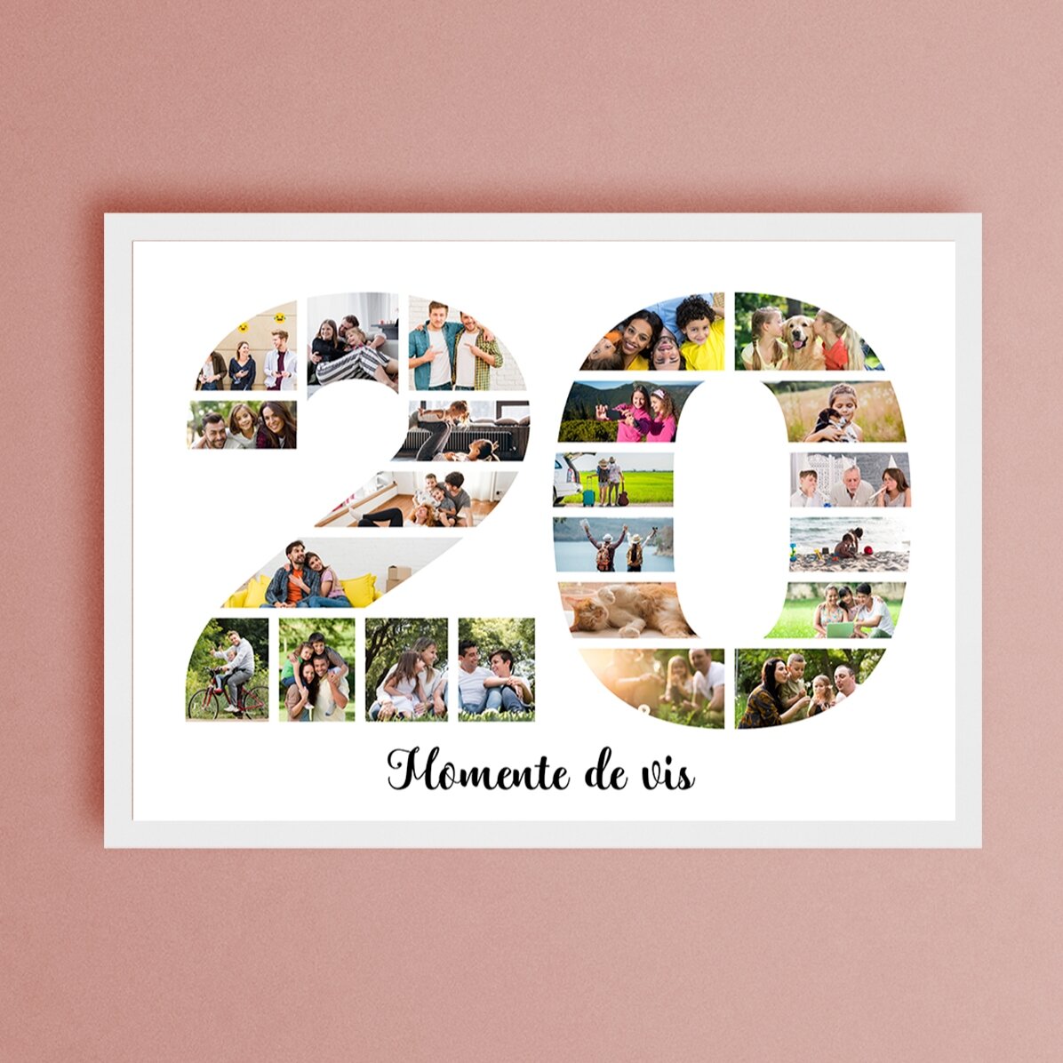 Tablou landscape personalizat cu poze și text - 20