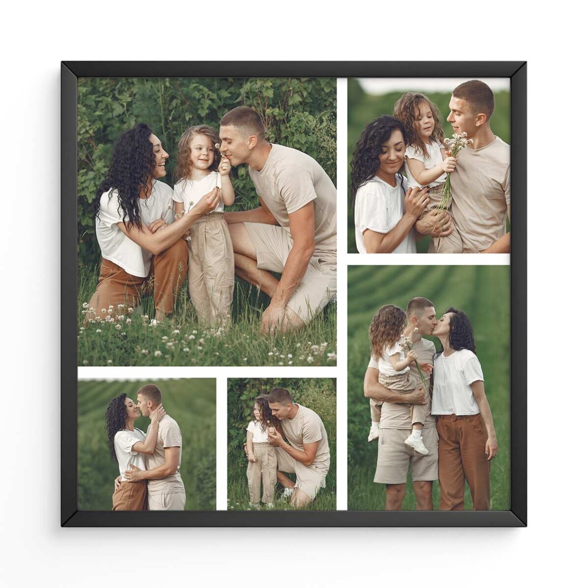 Tablou personalizat cu 5 poze