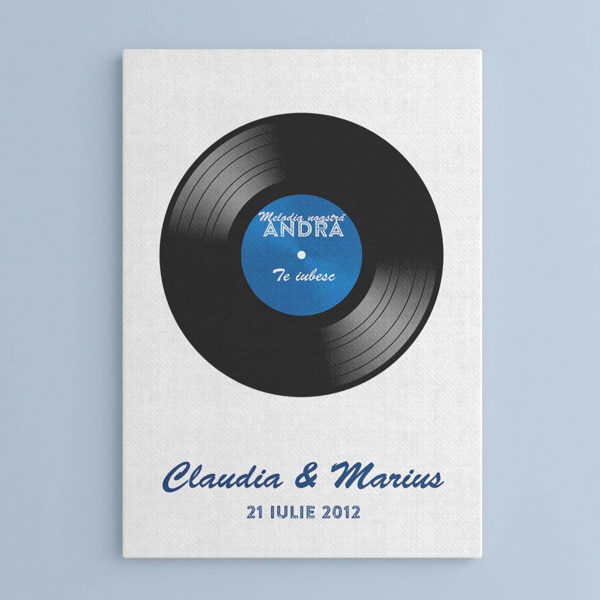 Tablou personalizat melodia noastră