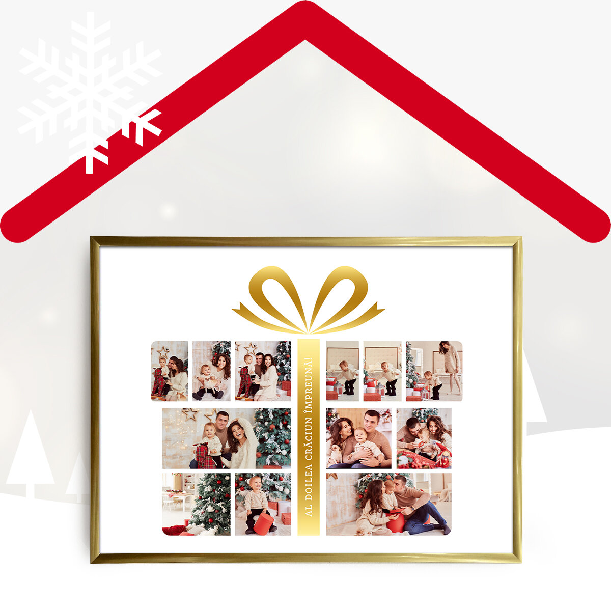 Персонализирани коледни картини