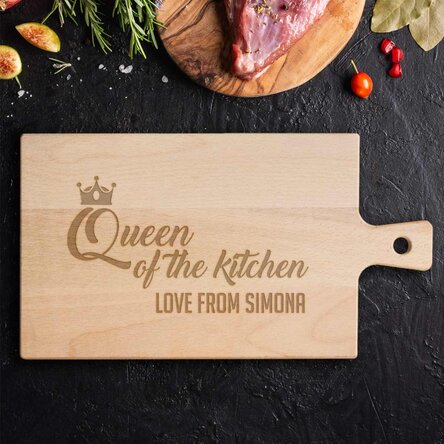 Tocător personalizat - Queen of the Kitchen
