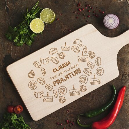 Tocător personalizat - Dulciuri