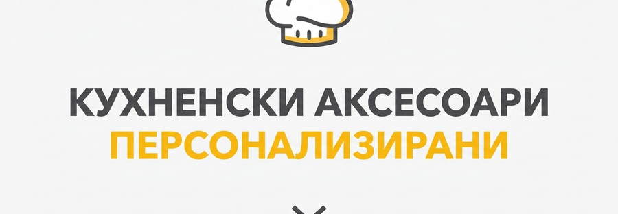Персонализирани кухненски аксесоари