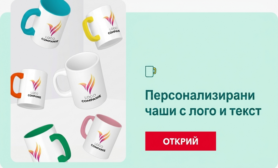 Персонализирани корпоративни чаши