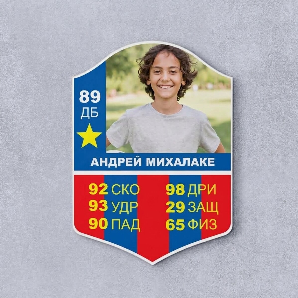 Персонализирана FIFA карта с фотография и статистика - SB