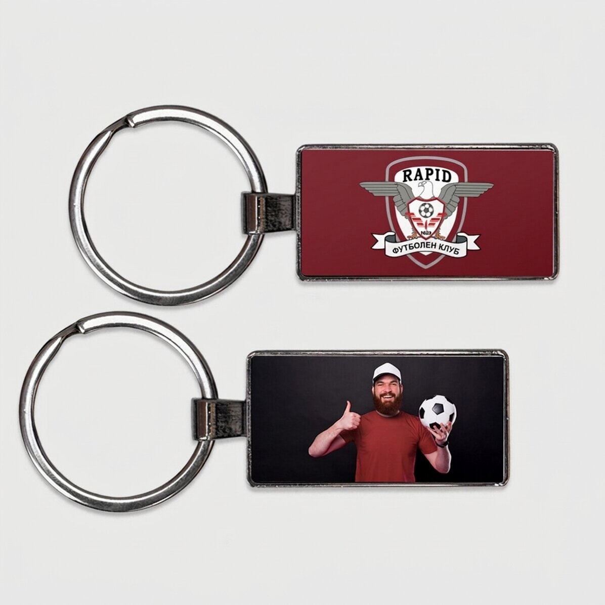 Персонализиран ключодържател FC Rapid с фотография