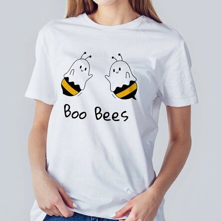 Персонализирана памучна тениска с текст - Boo