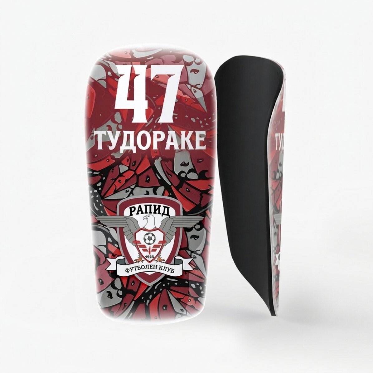 ФК Рапид футболни защитници, персонализирани с текст - Стоун