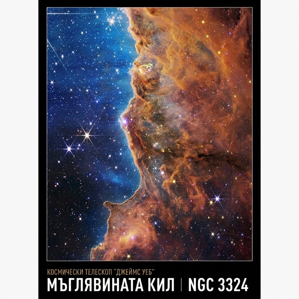 Плакат „Карина Небула“