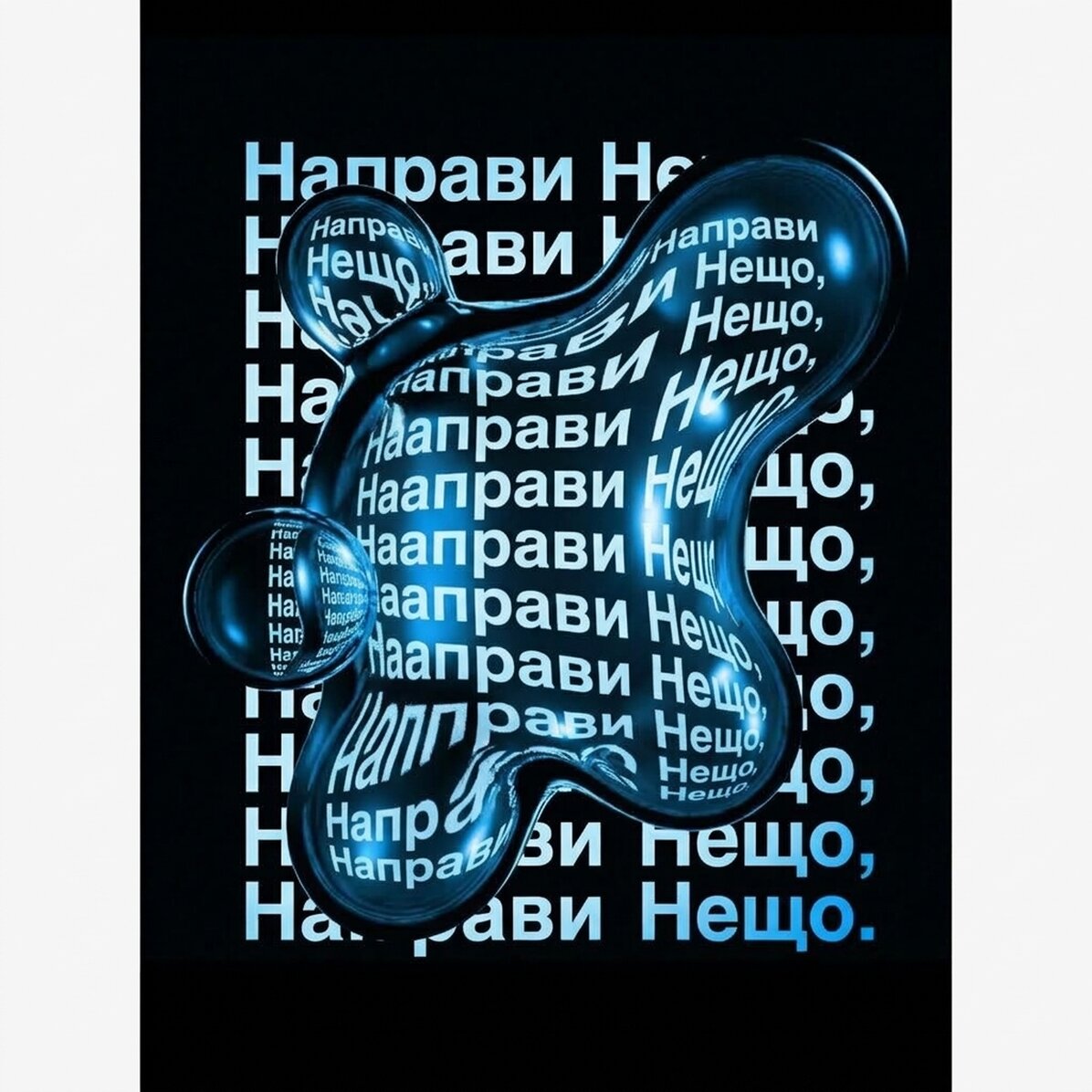 Плакат Направи нещо