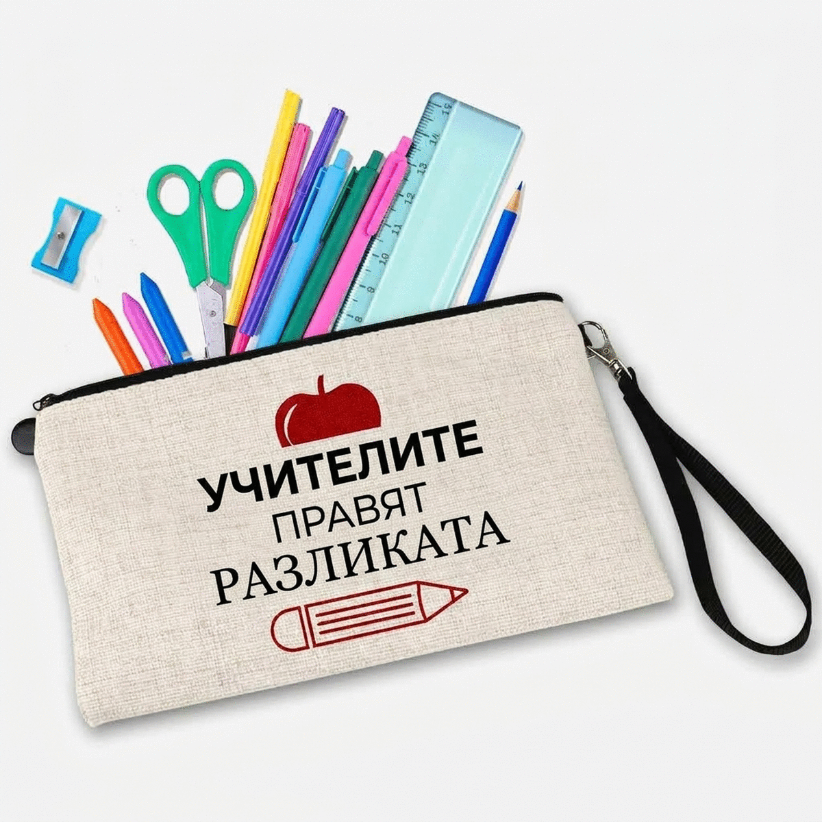 Персонализиран комплект за учители с текст - Учител