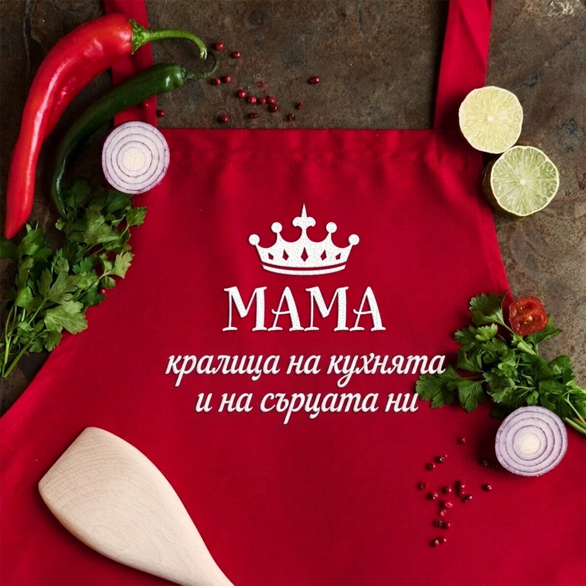 Бродирана пола за мама