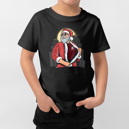 Tricou din bumbac pentru copii FC Rapid personalizat - Moșul Rapidist