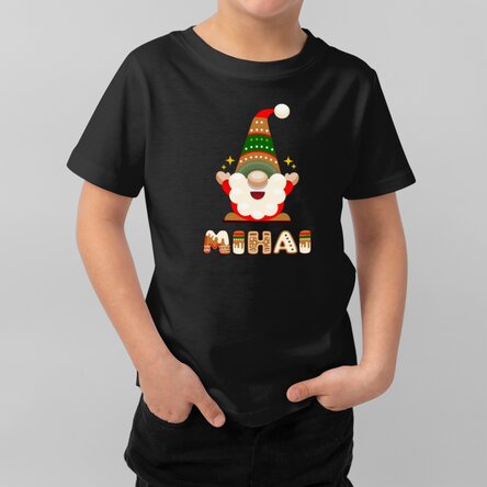 Tricou din bumbac pentru copii personalizat cu nume 
