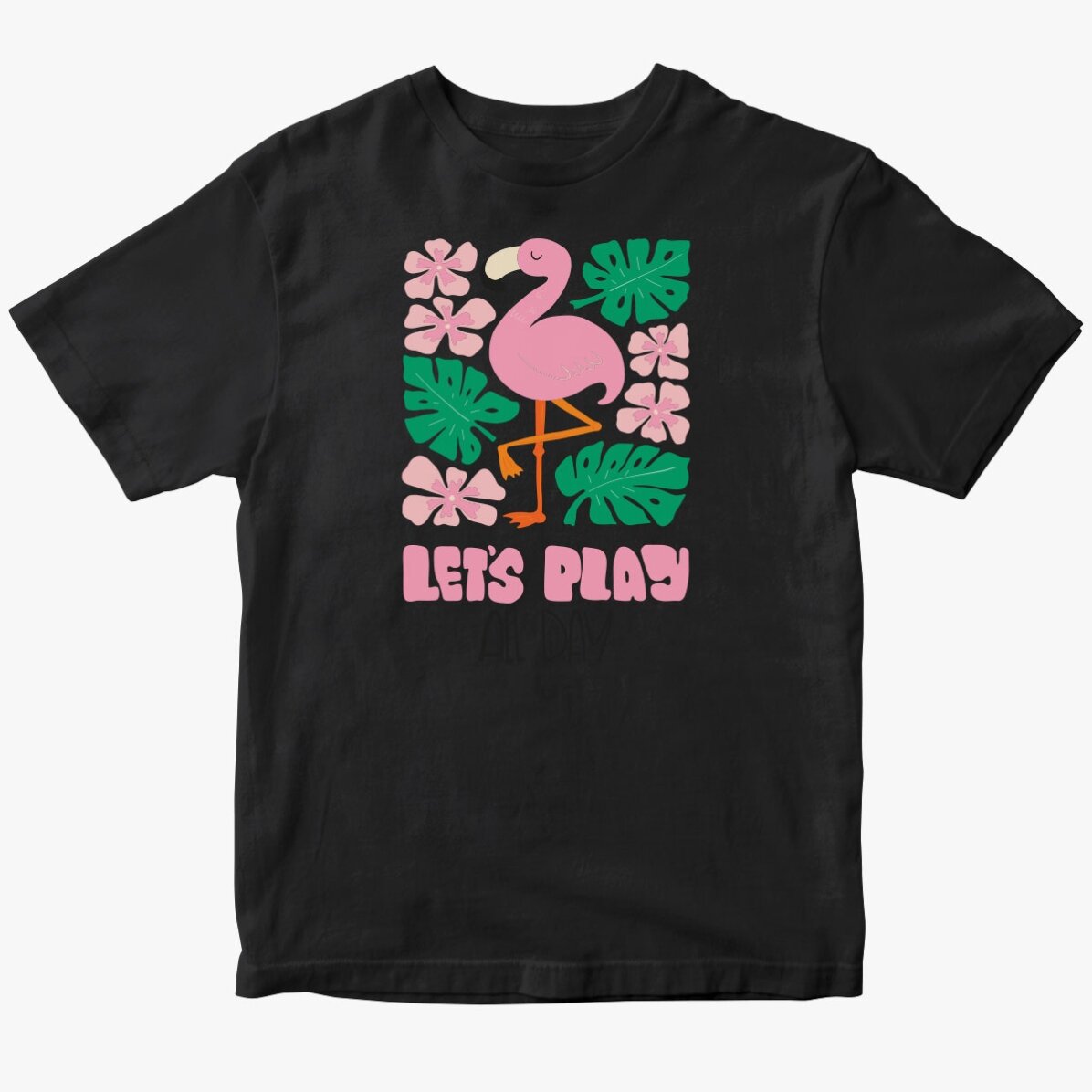 Tricou din bumbac pentru copii personalizat - Let