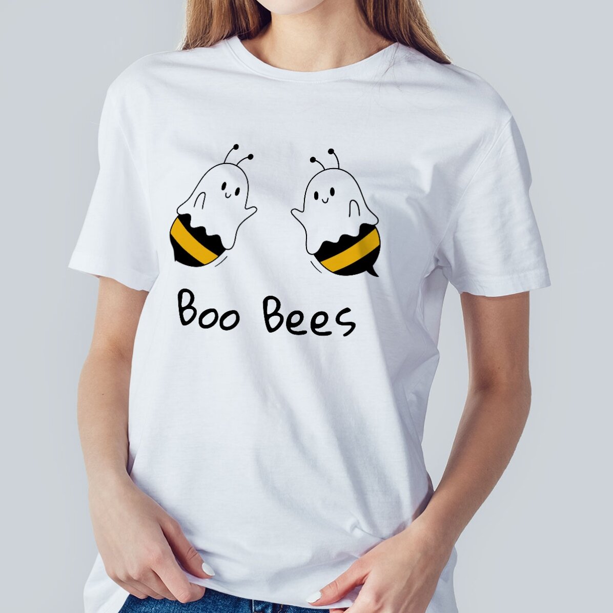 Tricou din bumbac personalizat cu text - Boo