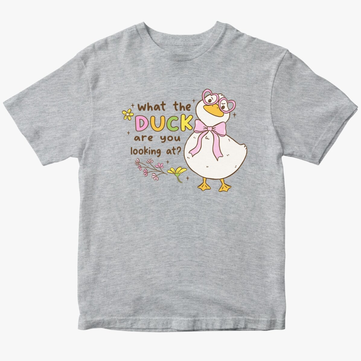 Tricou din bumbac personalizat - Cute duck