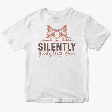 Tricou din bumbac personalizat - Judging you