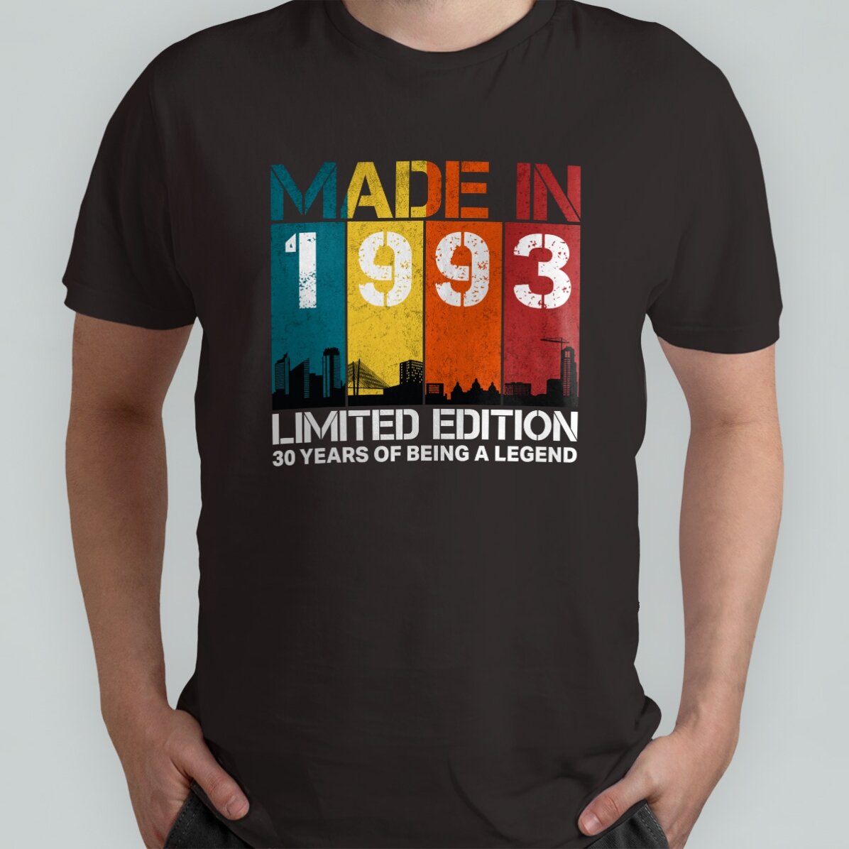 Tricou din bumbac personalizat cu text - Made in