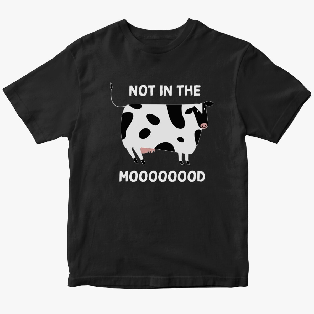 Tricou din bumbac personalizat - Not in the MOOd