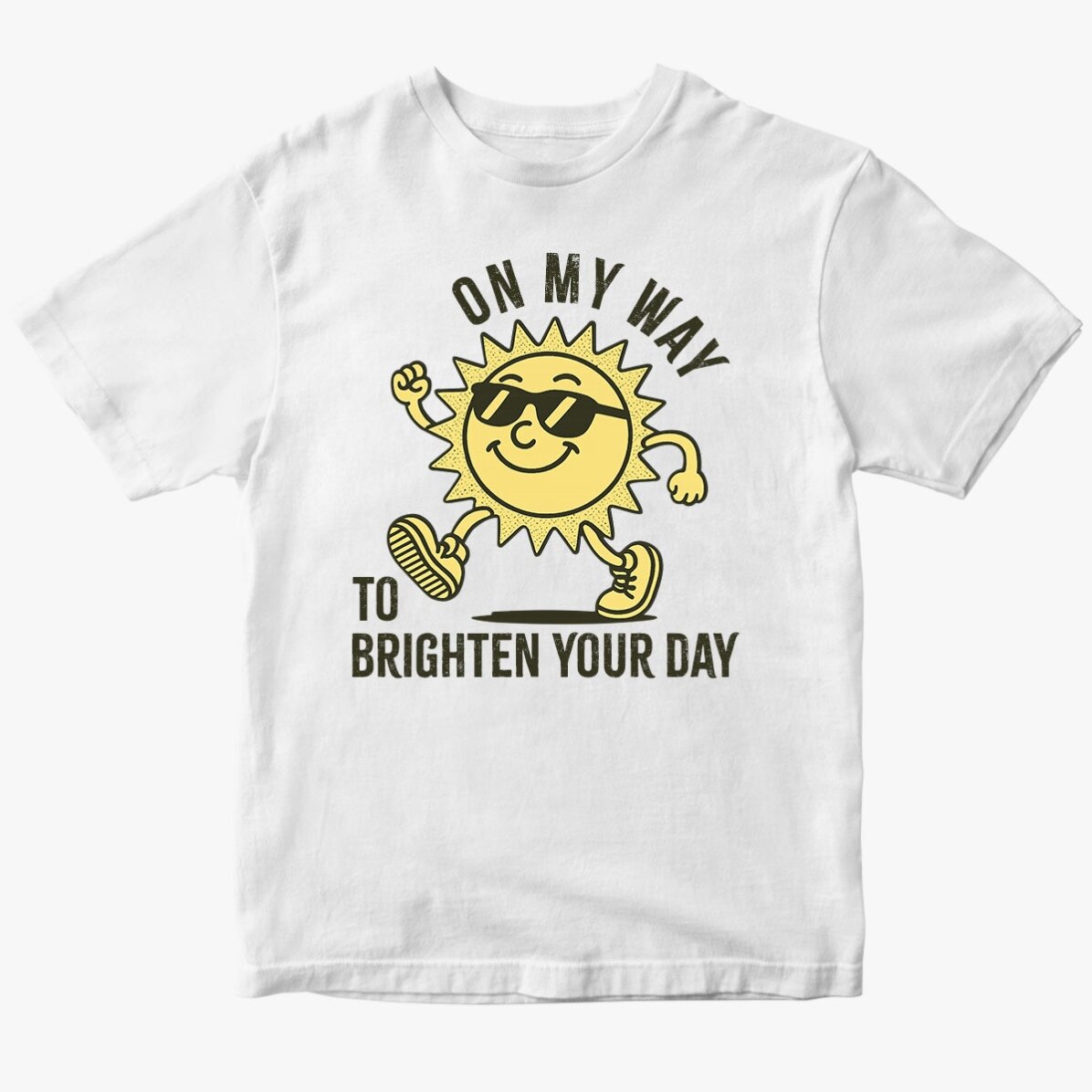 Tricou din bumbac personalizat cu text - On my way