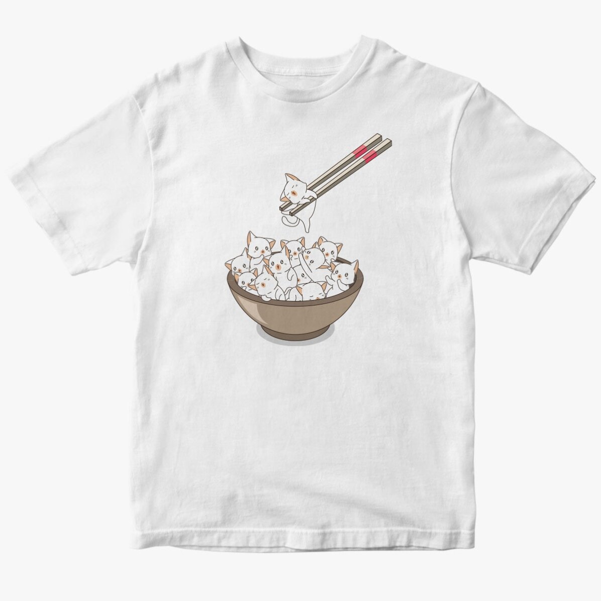 Tricou din bumbac personalizat - Pisici