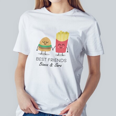 Tricou personalizat cu text - Best friends