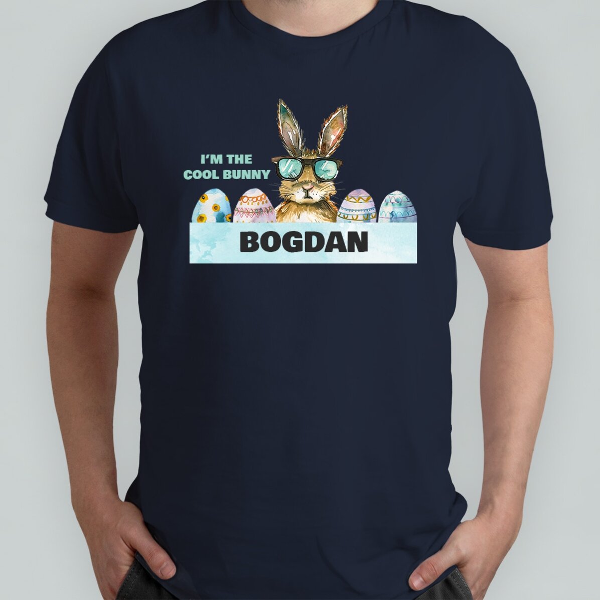 Tricou personalizat cu text - Bunny