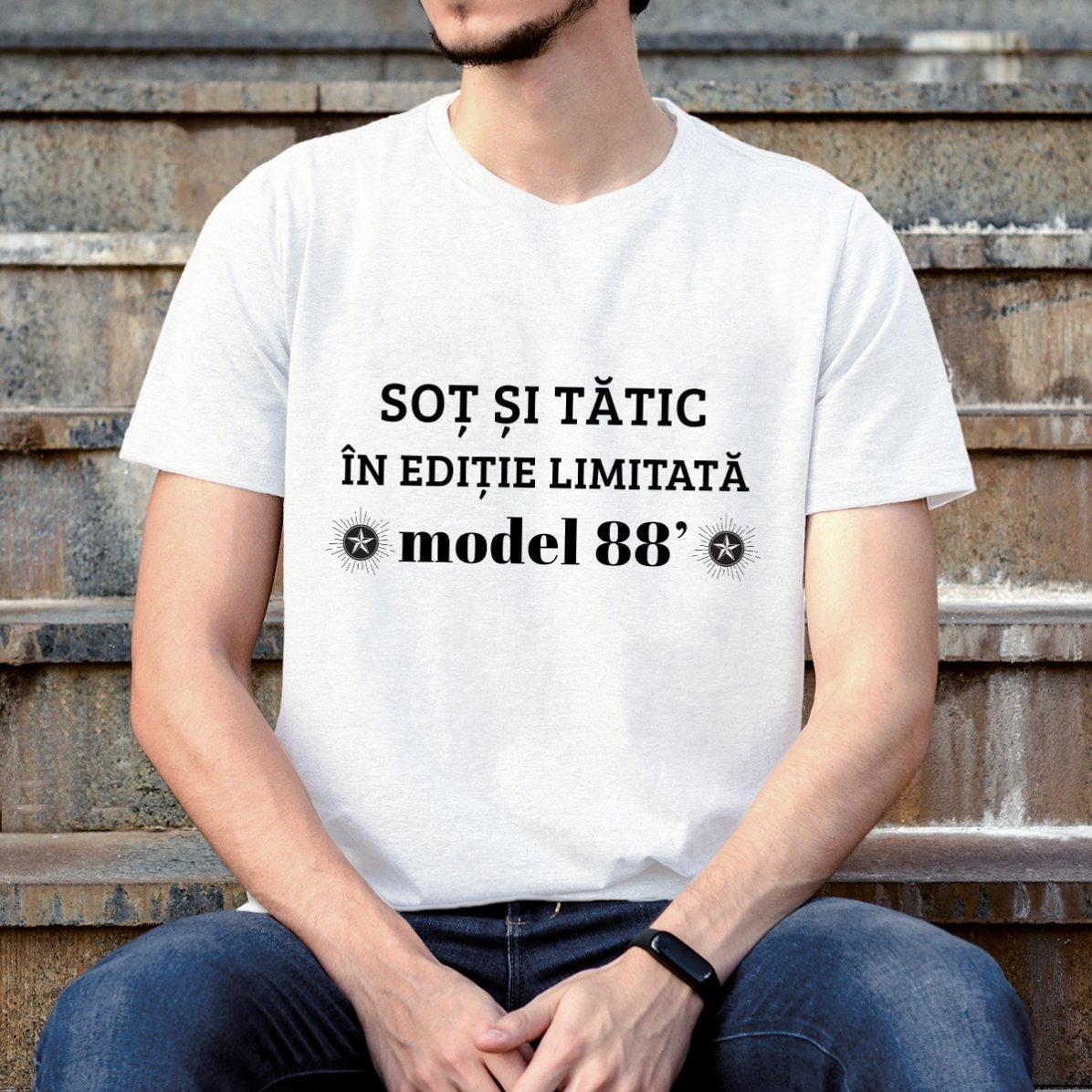 Tricou personalizat cu text - Ediție limitată