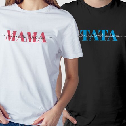 Tricou personalizat cu text - Family