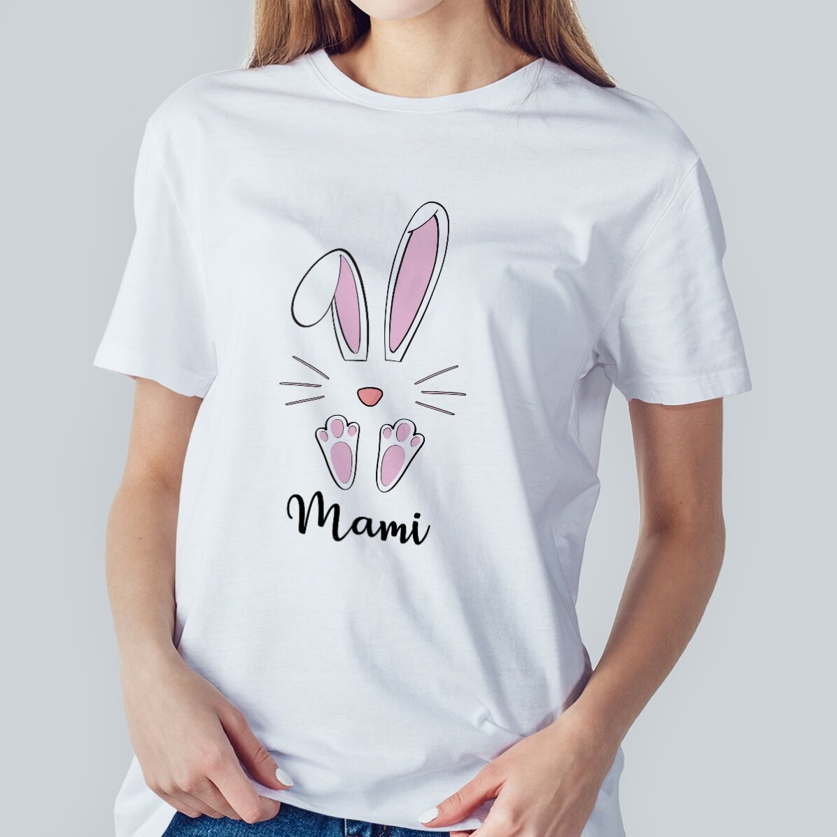 Tricou personalizat cu text - Iepuraș