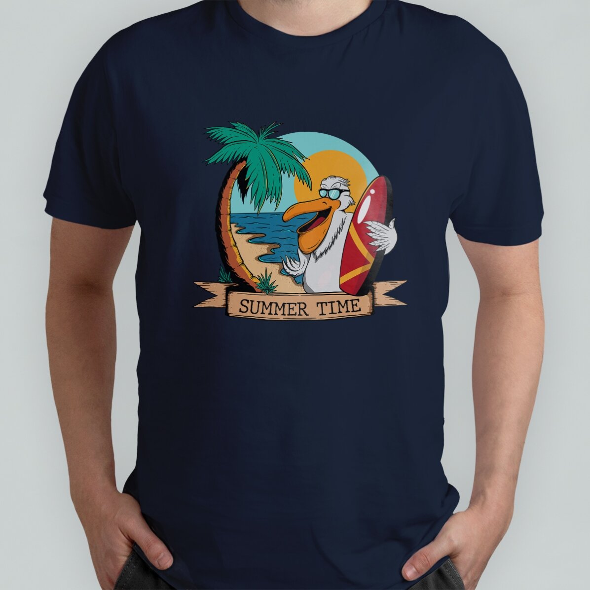 Tricou personalizat cu text - Summer time