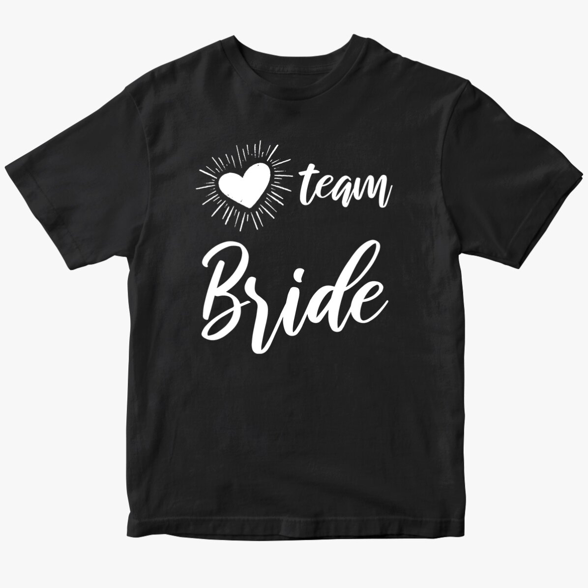 Персонализирана тениска с текст - Team Bride