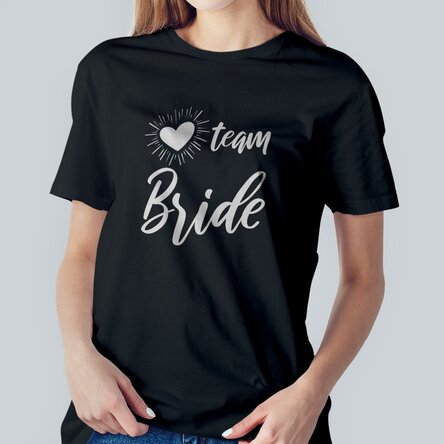 Tricou personalizat cu text - Team Bride