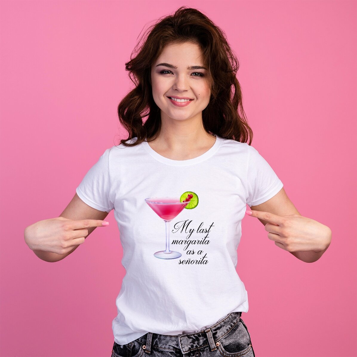 Tricou din bumbac personalizat pentru viitoarea mireasă - Margarita