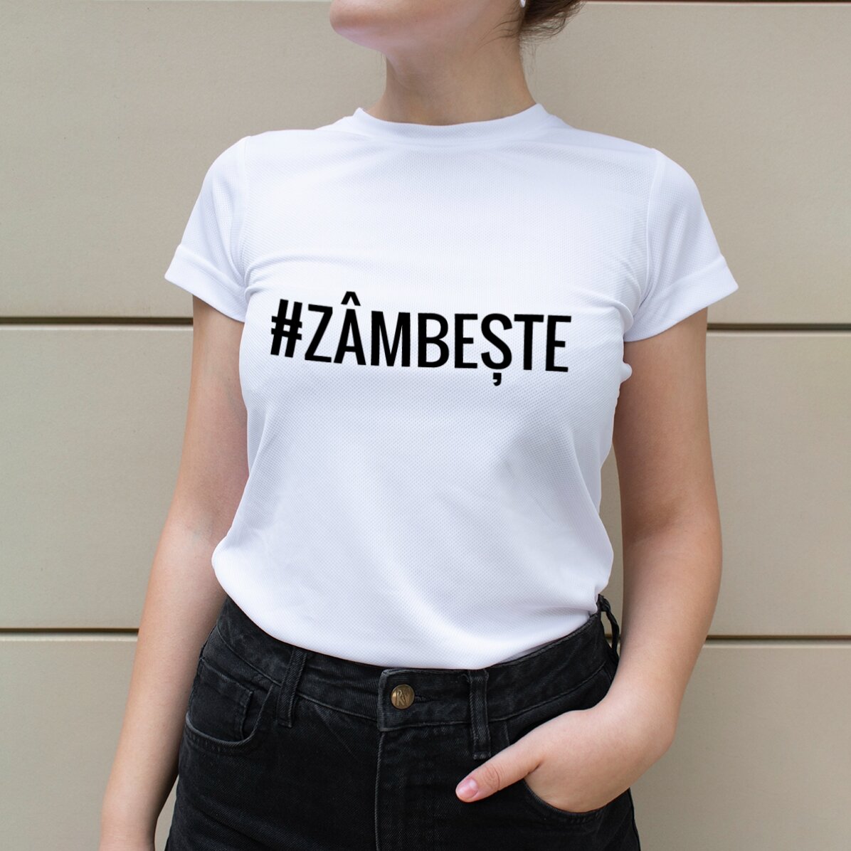 Tricou sport personalizat cu text