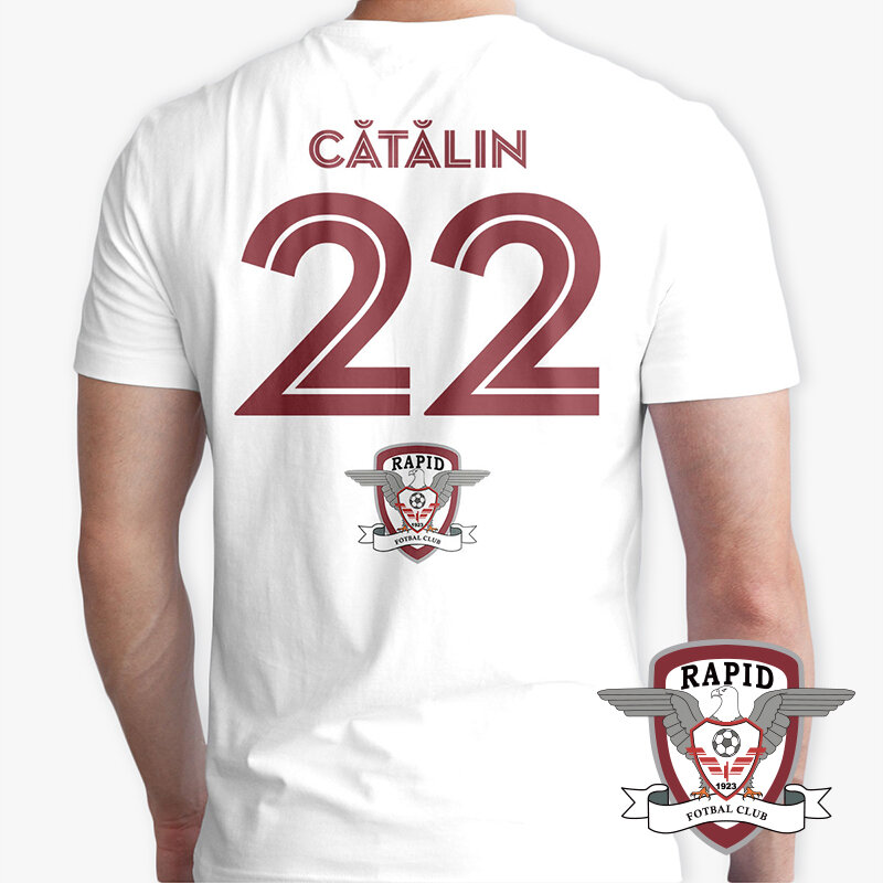 Официални лицензирани персонализирани фланелки - FC Rapid 1923