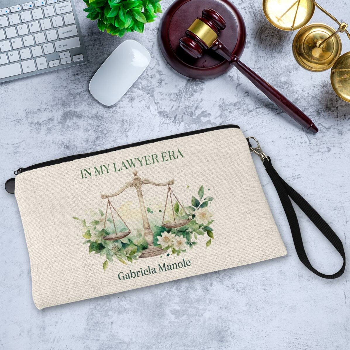 Trusă de accesorii personalizată cu text - Avocat 
