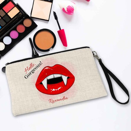 Trusă make-up personalizată cu text - Vampire