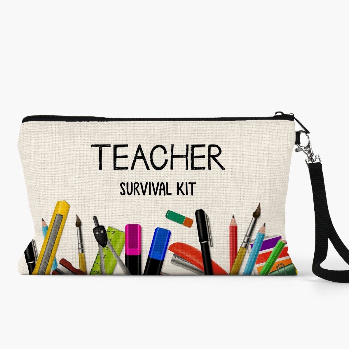 Персонализиран комплект за учители с послание - Комплект за оцеляване